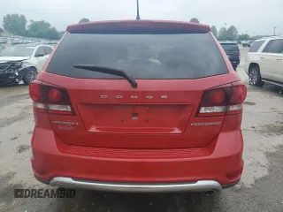 2015 Dodge Journey Crossroad with VIN 3C4PDCGG1FT670028, listed as a Copart auction lot 59700045 with 90,066 mi miles and Salvage title. Bid and sale history available at DreamBid. Image 6.