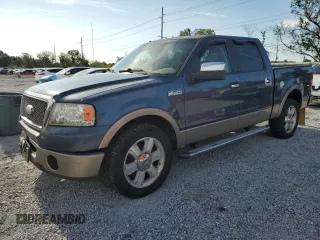 2006 Ford F-150 XLT с VIN 1FTPW12V46FB63283, выставлен на аукционе Copart как лот 65877505 с пробегом 241 448 миль миль и Списание • Salvage title. История ставок и продаж доступна на DreamBid. Изображение 1.