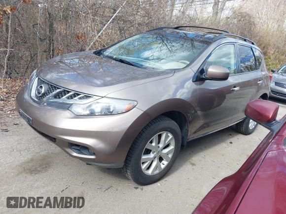 2013 Nissan Murano SV with VIN JN8AZ1MW8DW311181, listed as a IAAI auction lot 41891833 with 162,091 mi miles. Bid and sale history available at carsss.com. Image 17.