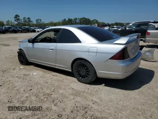 2001 Honda Civic EX with VIN 1HGEM229X1L098120, listed as a Copart auction lot 50434285 with 0 mi miles and Salvage Title. Bid and sale history available at carsss.com. Image 2.