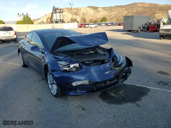 2019 Tesla Model 3 Long Range with VIN 5YJ3E1EB8KF406613, listed as a Copart auction lot 45792945 with 97,665 mi miles and Salvage Title. Bid and sale history available at carsss.com. Image 10.