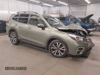 2020 Subaru Forester Limited with VIN JF2SKAUC1LH588236, listed as a IAAI auction lot 41894325 with 81,630 mi miles. Bid and sale history available at carsss.com. Image 1.