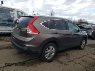 2014 Honda CR-V EX-L with VIN 5J6RM4H71EL070935, listed as a Copart auction lot 47601575 with 76,785 mi miles and Salvage Title. Bid and sale history available at carsss.com. Image 3.