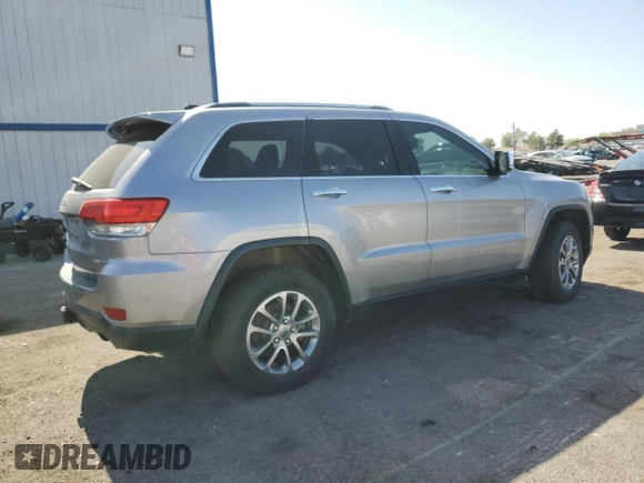 2016 Jeep Grand Cherokee Limited with VIN 1C4RJFBM1GC381387, listed as a Copart auction lot 58740275 with 155,313 mi miles and Clean title. Bid and sale history available at DreamBid. Image 3.