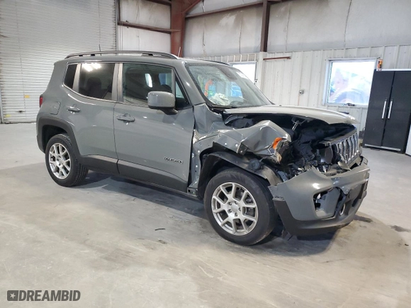 2021 Jeep Renegade 80th Anniversary with VIN ZACNJDBB7MPM57281, listed as a Copart auction lot 81389834 with 60,693 mi miles and Non Repairable. Bid and sale history available at carsss.com. Image 4.