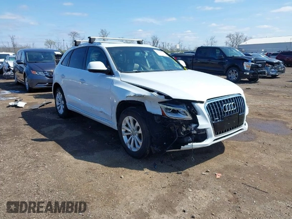 2016 Audi Q5 Premium Plus with VIN WA1L2AFPXGA096395, listed as a IAAI auction lot 41931371 with 98,429 mi miles. Bid and sale history available at carsss.com. Image 1.