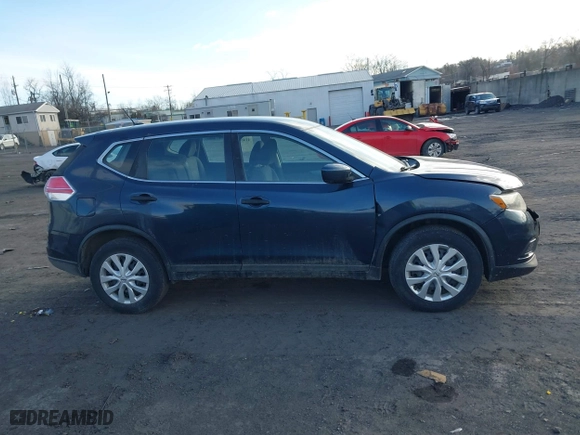 2016 Nissan Rogue S with VIN KNMAT2MV4GP690124, listed as a IAAI auction lot 41469641 with 94,629 mi miles. Bid and sale history available at carsss.com. Image 13.