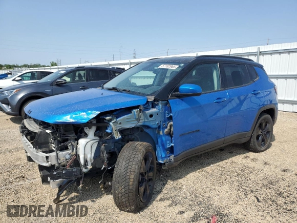 2021 Jeep Compass Altitude с VIN 3C4NJDBB0MT558948, выставлен на аукционе Copart как лот 57182965 с пробегом 73 644 миль миль и Списание • Salvage title. История ставок и продаж доступна на DreamBid. Изображение 1.