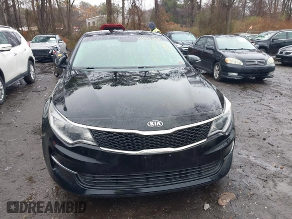 2018 Kia Optima LX with VIN 5XXGT4L38JG271181, listed as a IAAI auction lot 41911480 with 59,010 mi miles and . Bid and sale history available at carsss.com. Image 12.