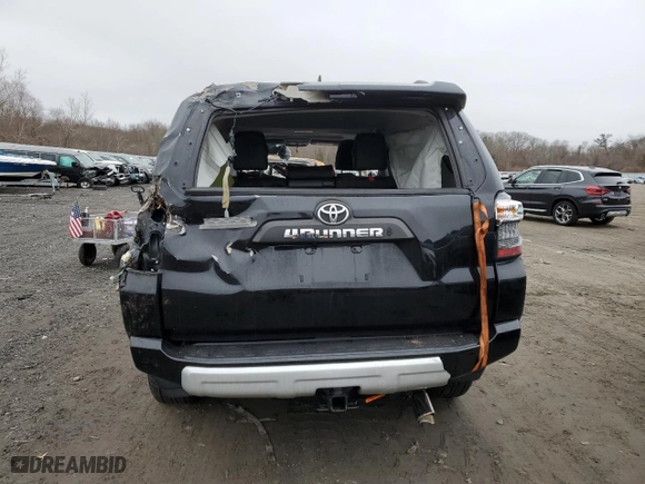 2023 Toyota 4Runner TRD Off Road Premium with VIN JTERU5JR4P6103866, listed as a Copart auction lot 42689355 with 23,043 mi miles and Salvage Title. Bid and sale history available at carsss.com. Image 6.