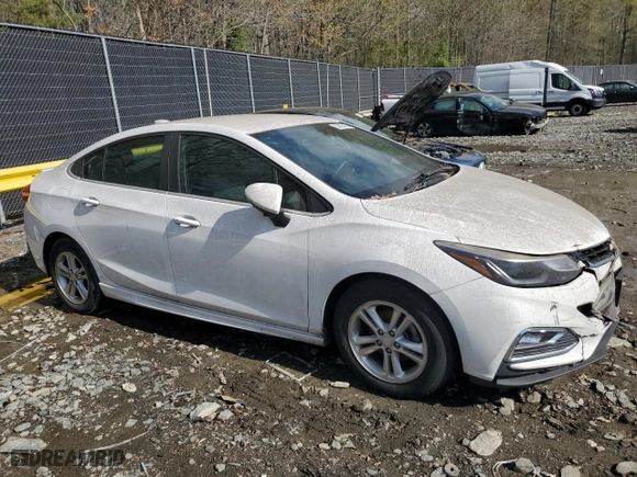 2016 Chevrolet Cruze LT with VIN 1G1BE5SM2G7273202, listed as a Copart auction lot 52422475 with 0 mi miles and Clean Title. Bid and sale history available at carsss.com. Image 4.