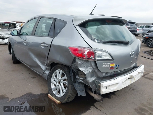 2012 Mazda 3 i Touring with VIN JM1BL1L80C1683288, listed as a IAAI auction lot 41913558 with 206,794 mi miles and . Bid and sale history available at DreamBid. Image 6.