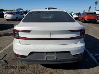 2023 Polestar 2 with VIN YSMED3KA3PL137660, listed as a Copart auction lot 80391494 with 0 mi miles and Salvage Title. Bid and sale history available at carsss.com. Image 6.