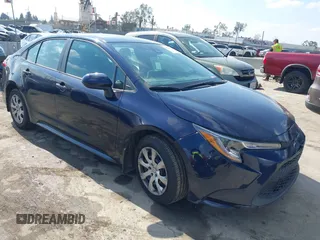 2021 Toyota Corolla LE with VIN 5YFEPMAE3MP271407, listed as a IAAI auction lot 41518631 with 44,855 mi miles and . Bid and sale history available at DreamBid. Image 1.