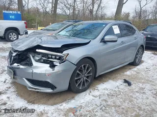 2018 Acura TLX w/Technology Pkg with VIN 19UUB2F51JA001875, listed as a IAAI auction lot 41002872 with 134,192 mi miles. Bid and sale history available at carsss.com. Image 17.