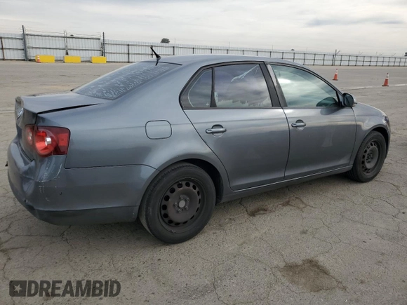 2008 Volkswagen Jetta Sedan S with VIN 3VWJZ71K78M122136, listed as a Copart auction lot 43959245 with 256,162 mi miles and Salvage Title. Bid and sale history available at carsss.com. Image 3.