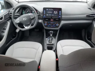 2022 Hyundai Ioniq Blue with VIN KMHC65LC4NU281486, listed as a Copart auction lot 56643665 with 53,396 mi miles and Salvage title. Bid and sale history available at DreamBid. Image 8.