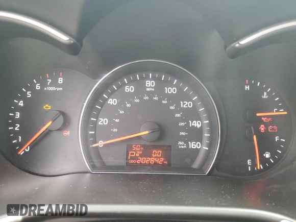 2015 Kia Sorento LX with VIN 5XYKTCA69FG654549, listed as a Copart auction lot 52322315 with 202,842 mi miles and Clean Title. Bid and sale history available at DreamBid. Image 9.