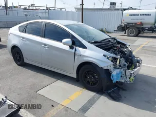 2014 Toyota Prius Four z VIN JTDKN3DU3E0378748, wystawiony jako IAAI lot #42298885 z przebiegiem 61 194 mil mil oraz . Historia ofert i sprzedaży dostępna na DreamBid. Obrazek 1.