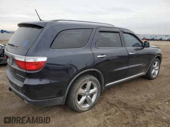2011 Dodge Durango Citadel with VIN 1D4SE5GT2BC674551, listed as a Copart auction lot 85153244 with 209,788 mi miles and Clean Title. Bid and sale history available at carsss.com. Image 3.