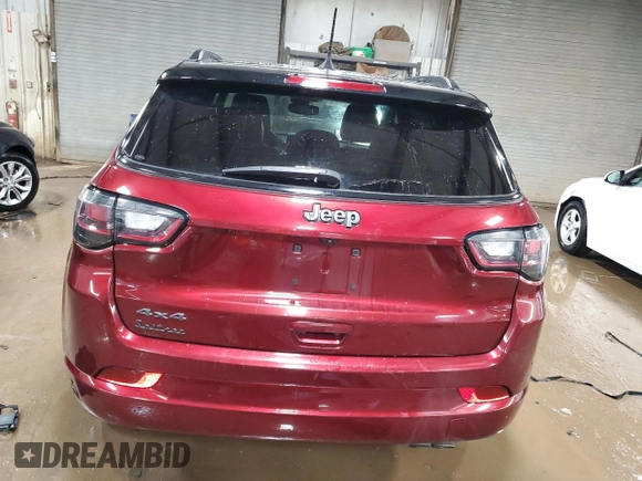 2022 Jeep Compass High Altitude with VIN 3C4NJDCB3NT226373, listed as a Copart auction lot 50636325 with 54,823 mi miles and Clean Title. Bid and sale history available at carsss.com. Image 6.