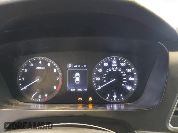 2017 Hyundai Sonata SE with VIN 5NPE24AF1HH519230, listed as a IAAI auction lot 42170589 with 189,017 mi miles and . Bid and sale history available at DreamBid. Image 7.