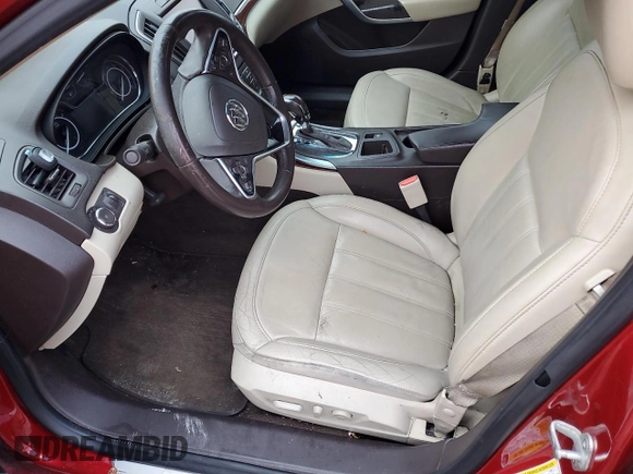 2014 Buick Regal with VIN 2G4GK5EX7E9303409, listed as a Copart auction lot 43935295 with 196,290 mi miles and Salvage title. Bid and sale history available at DreamBid. Image 7.