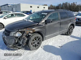 2017 Dodge Journey SXT z VIN 3C4PDCCG1HT605429, wystawiony jako Copart lot #42967285 z przebiegiem 123 325 mil mil oraz Szkoda całkowita • Salvage title. Historia ofert i sprzedaży dostępna na DreamBid. Obrazek 1.