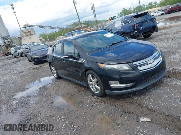 2012 Chevrolet Volt with VIN 1G1RD6E44CU102563, listed as a IAAI auction lot 42103088 with 127,905 mi miles and . Bid and sale history available at carsss.com. Image 1.