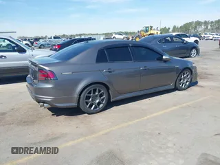 2008 Acura TL Type-S with VIN 19UUA76598A052681, listed as a IAAI auction lot 41790824 with 129,401 mi miles. Bid and sale history available at carsss.com. Image 4.