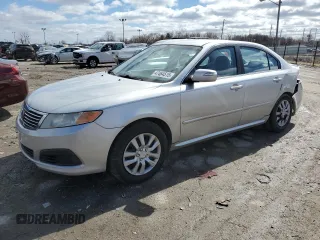 2009 Kia Optima LX with VIN KNAGE228095291403, listed as a Copart auction lot 47464515 with 127,948 mi miles and Salvage Title. Bid and sale history available at carsss.com. Image 1.