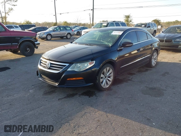 2011 Volkswagen CC Sport with VIN WVWMN7AN9BE729108, listed as a IAAI auction lot 41729512 with 138,044 mi miles. Bid and sale history available at carsss.com. Image 2.
