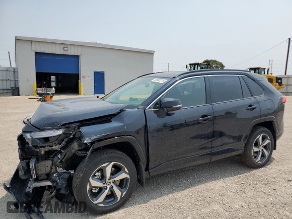 2025 Toyota RAV4 SE with VIN JTMCB3FV6SD255341, listed as a Copart auction lot 58902215 with 407 mi miles and Salvage title. Bid and sale history available at DreamBid. Image 1.