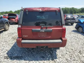 2007 Jeep Commander Sport with VIN 1J8HG48K07C684965, listed as a Copart auction lot 58061005 with 208,951 mi miles and Salvage title. Bid and sale history available at DreamBid. Image 6.