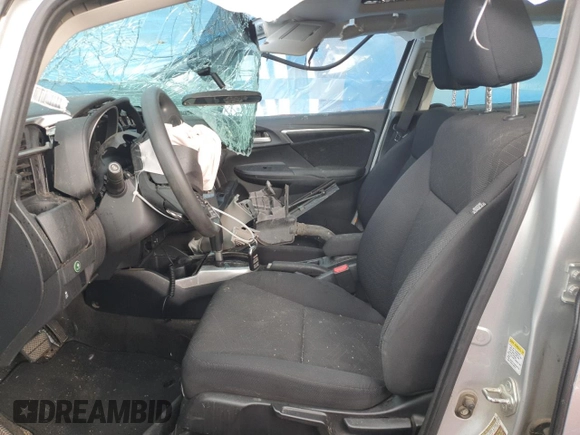 2015 Honda Fit EX-L with VIN 3HGGK5H81FM753415, listed as a Copart auction lot 58566245 with Not provided miles and Salvage title. Bid and sale history available at DreamBid. Image 7.