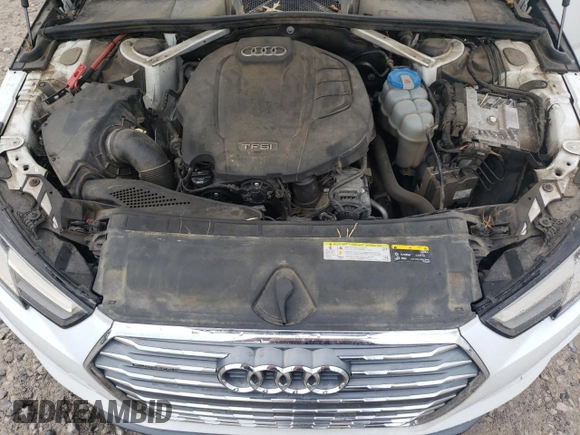 2019 Audi A4 Premium with VIN WAUDNAF42KA037712, listed as a Copart auction lot 54395215 with 65,475 mi miles and Clean Title. Bid and sale history available at DreamBid. Image 11.