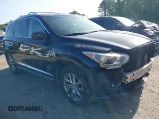 2015 Infiniti QX60 z VIN 5N1AL0MM9FC505692, wystawiony jako IAAI lot #42137655 z przebiegiem 162 077 mil mil oraz . Historia ofert i sprzedaży dostępna na DreamBid. Obrazek 1.