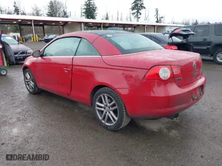 2008 Volkswagen Eos Lux with VIN WVWFA71FX8V016563, listed as a IAAI auction lot 41688712 with 240,888 mi miles. Bid and sale history available at carsss.com. Image 3.