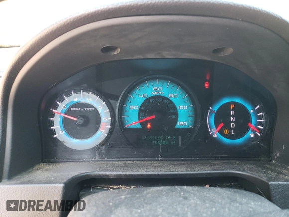 2011 Ford Fusion SE with VIN 3FAHP0HA7BR136260, listed as a Copart auction lot 46462275 with 205,984 mi miles and Salvage Title. Bid and sale history available at carsss.com. Image 9.