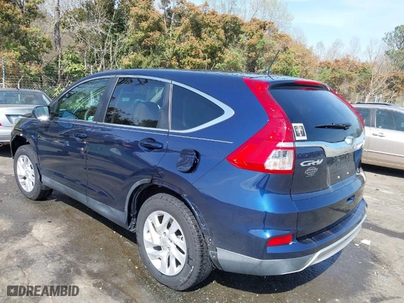 2015 Honda CR-V EX with VIN 2HKRM3H58FH551110, listed as a IAAI auction lot 41918745 with 61,857 mi miles. Bid and sale history available at carsss.com. Image 3.