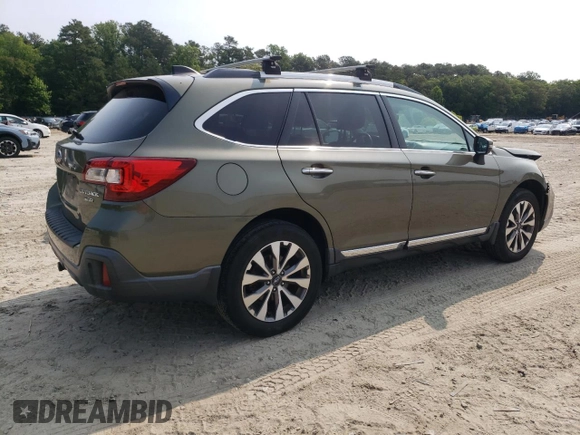2018 Subaru Outback Touring z VIN 4S4BSETC3J3250527, wystawiony jako Copart lot #59359595 z przebiegiem 78 975 mil mil oraz Szkoda całkowita • Salvage title. Historia ofert i sprzedaży dostępna na DreamBid. Obrazek 3.