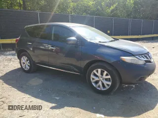 2014 Nissan Murano S with VIN JN8AZ1MW5EW519035, listed as a Copart auction lot 54246825 with 153,000 mi miles and Clean Title. Bid and sale history available at DreamBid. Image 4.