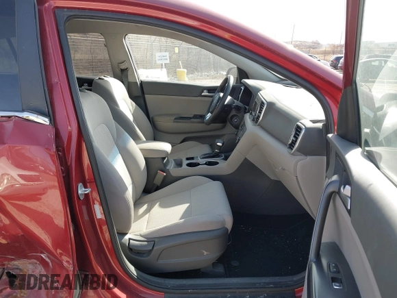 2017 Kia Sportage LX with VIN KNDPMCACXH7242679, listed as a IAAI auction lot 41448863 with 94,288 mi miles and . Bid and sale history available at DreamBid. Image 5.