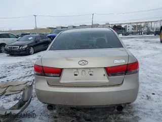 2006 Hyundai Sonata GLS with VIN 5NPEU46F56H146788, listed as a IAAI auction lot 41496859 with 130,658 mi miles. Bid and sale history available at carsss.com. Image 17.