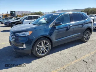 2020 Ford Edge Titanium z VIN 2FMPK4K92LBB47043, wystawiony jako Copart lot #46336085 z przebiegiem 13 733 mil mil oraz Szkoda całkowita • Salvage title. Historia ofert i sprzedaży dostępna na DreamBid. Obrazek 1.