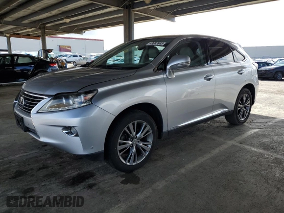 2013 Lexus RX with VIN JTJZB1BA9D2007114, listed as a Copart auction lot 49663965 with 177,499 mi miles and Salvage Title. Bid and sale history available at carsss.com. Image 1.