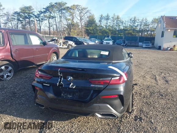 2022 BMW 8 Series with VIN WBAFY4C02NCJ40821, listed as a IAAI auction lot 42026132 with Not provided miles and . Bid and sale history available at DreamBid. Image 15.