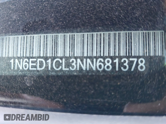 2022 Nissan Frontier S с VIN 1N6ED1CL3NN681378, выставлен на аукционе IAAI как лот 41493007 с пробегом 20 513 миль миль и . История ставок и продаж доступна на DreamBid. Изображение 9.