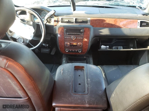 2012 Chevrolet Suburban LT with VIN 1GNSKJE76CR147543, listed as a Copart auction lot 88861085 with 0 mi miles and Salvage Title. Bid and sale history available at carsss.com. Image 8.