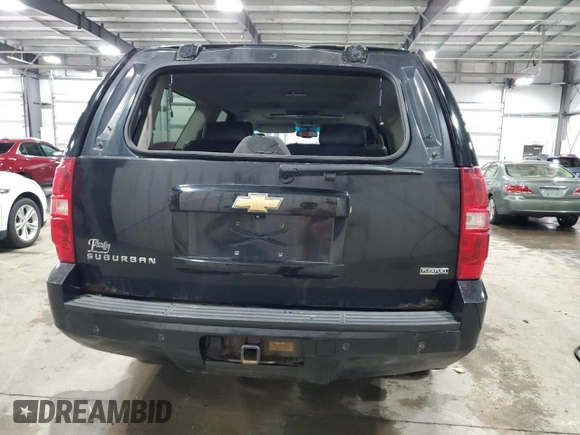 2009 Chevrolet Suburban LT w/2LT with VIN 1GNFK26319J124911, listed as a Copart auction lot 53263455 with 215,826 mi miles and Salvage Title. Bid and sale history available at carsss.com. Image 6.